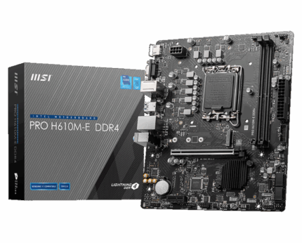 MSI PRO H610M-E DDR4 Motherboard