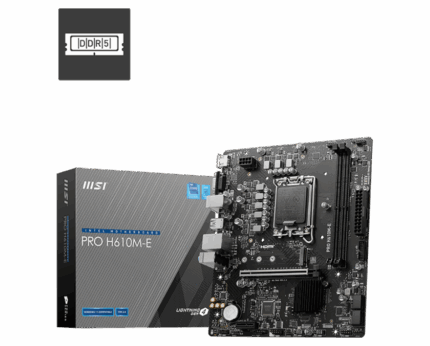 MSI PRO H610M-E DDR5 Motherboard